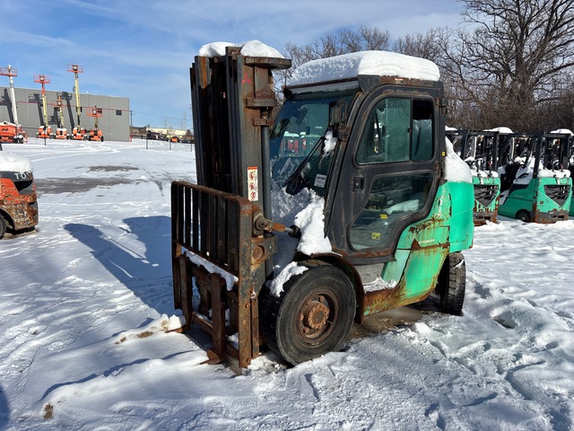 2018 Mitsubishi FG40N1 6350 lb Pneumatic Tire Forklift