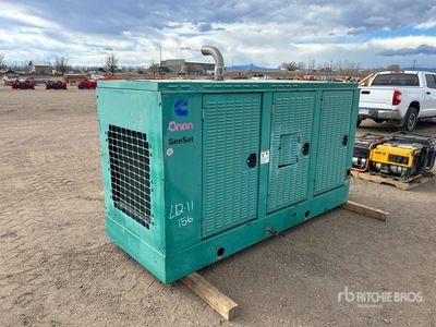Onan DGDB-3379071 100 kW Skid-Mounted Generator Set