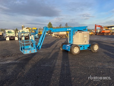 2019 Genie Z34-22IC 4WD Diesel Plataforma Elevadora Articulada