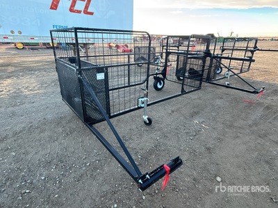 9 ft 5 in x 4 ft Side by Side Calf Catcher