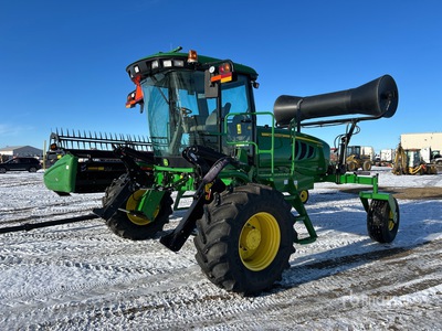 2015 John Deere W150 35 ft Swather Windrower
