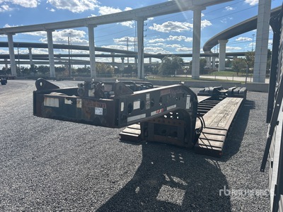 2014 Fontaine 55 ton Tri/A Removable Gooseneck Remorque Surbaissée