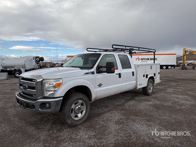 2016 Ford F-250 XLT 4x4 Crew Cab utility body Camión Utilitario