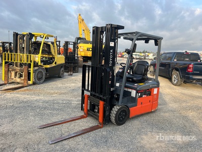 2021 Toyota 8FBE15U 2600 lb Chariot Élévateur Électrique