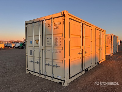 2025 20 ft Standard Multi-Door Storage Container