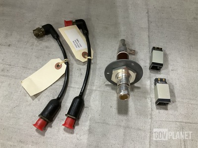 (3) Push Switches, (1) Radio Frequency Line Section & Assorted Items