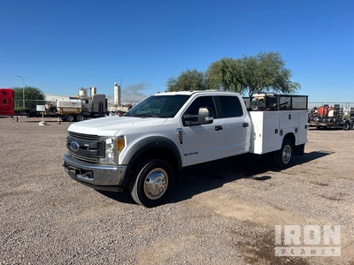 2017 Ford F-550 XL 4x2 Crew Cab Utility Truck