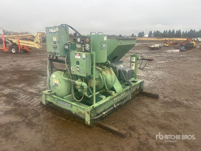 1978 Sullair 25-100L Skid-Mounted Electric Air Compressor