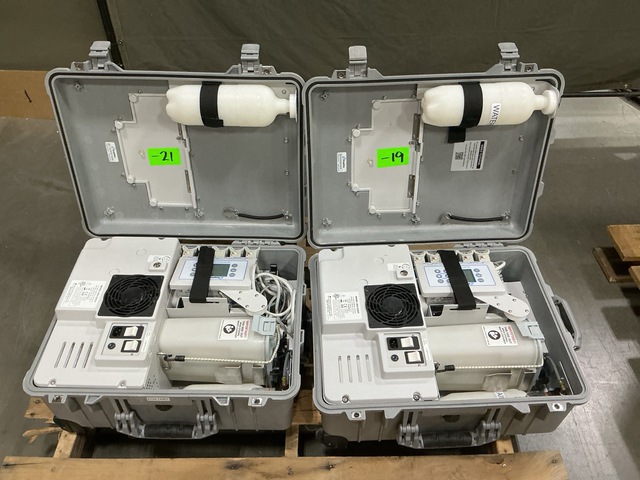 (2) Aseptico AEU-525CF Portable Dental Units (2) Aseptico AEU-525CF Portable Dental Units