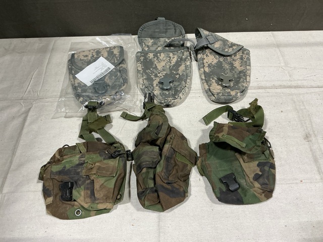 (181) Entrenching Tool Carriers & (110) General Purpose Canteen Pouches (181) Entrenching Tool Carriers & (110) General Purpose Canteen Pouches