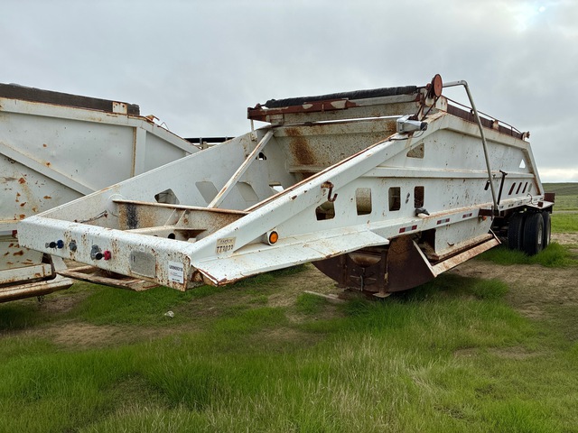1993 Trail King T/A Belly Dump Trailer