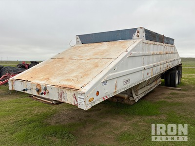 1980 Cook T/A Belly Dump Trailer