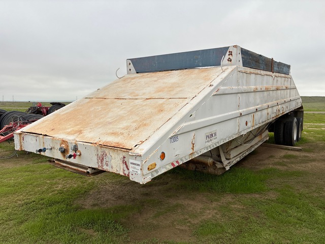 1980 Cook T/A Belly Dump Trailer