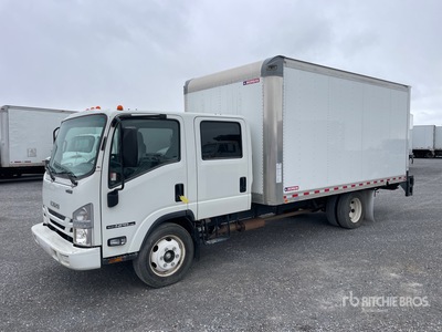 2021 Isuzu NPR Crew Cab 4x2 Van Truck