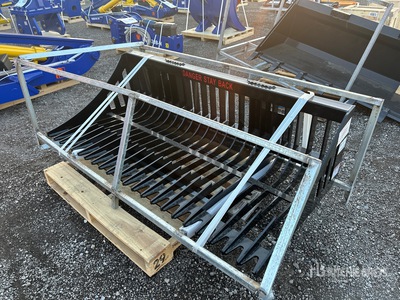 72 in Rack Bucket Pala Cribadora para Minicargadora (Unused)