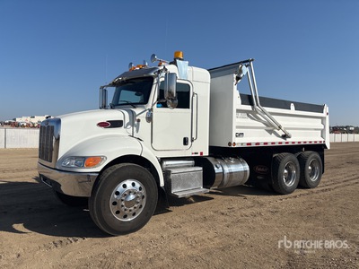 2018 Peterbilt PB348 6x4 T/A Dump Truck