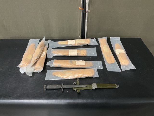 (10) Bayonet Knives w/Scabbards