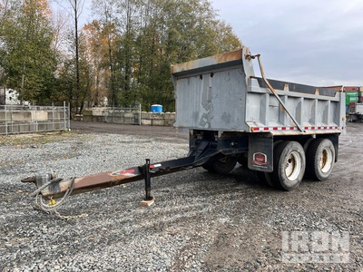 2013 (unverified) Brenwood 13 ft 6 in T/A Pup Dump Trailer