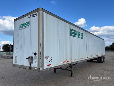 2009 Wabash DVCVHPC 53 ft x 102 in T/A Van Trailer