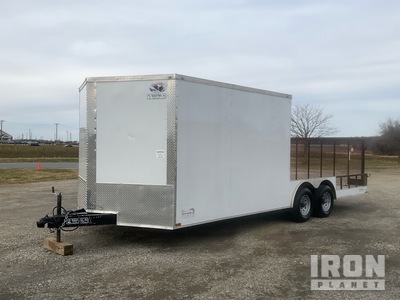 2022 Quality Cargo 8.5X22 TA3 23 ft T/A Rimorchio portautensili