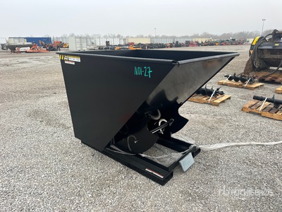 Vestil D-200-HD 4 ft 5 in x 5 ft 3 in Aggregate Hopper (Unused)
