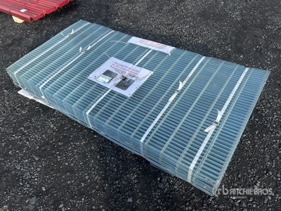 Quantity of (50) Galvanized Steel Garden Mesh (Unused)