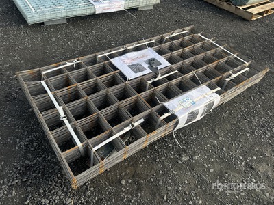 Quantity of (50) Metal Steel Wire Mesh Sheets (Unused)