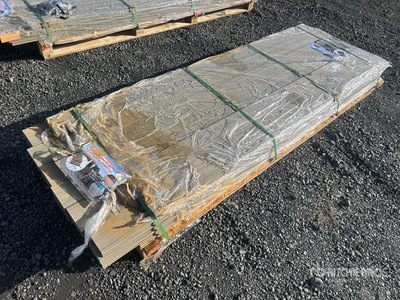 Quantity of (30) 5.5 in x 94.5 in Waterproof Outdoor Composite Plank Flooring (Unused)