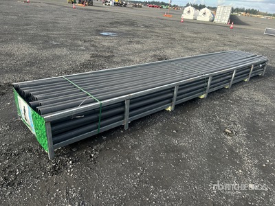 Quantity of (58) Grey UPVC Rigid Non-Metallic Conduit (Unused)