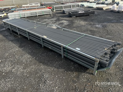 Quantity of (68) 2.5 in x 20 ft Grey UPVC Rigid Non-Metallic Conduit (Unused)