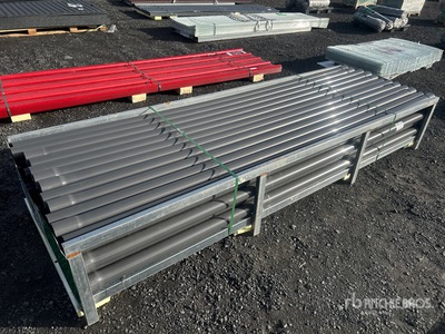 Quantity of (58) Grey UPVC Rigid Non-Metallic Conduit (Unused)