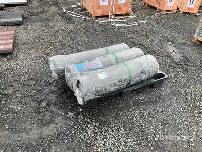 Quantity of (6) 13 ft x 300 ft Woven Landscape Fabric