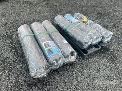 Quantity of (6) 13 ft x 300 ft Woven Landscape Fabric (Unused)