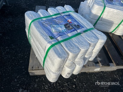 Quantity of (10) 22000 lb 5.5 in x 13 ft Heavy Duty Industrial Polyester Sling (Unused)
