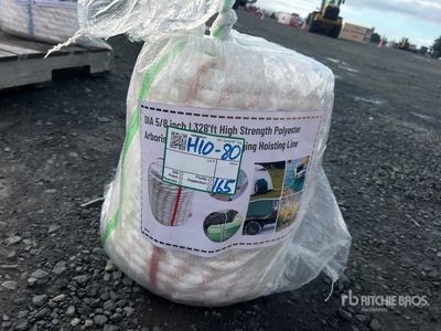 5/8 in x 328 ft High Strength Polyester Rope Articoli da ferramenta e di consumo (Unused)