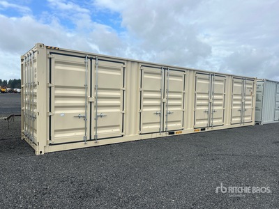 2025 40 ft High Cube Multi-Door Storage Container