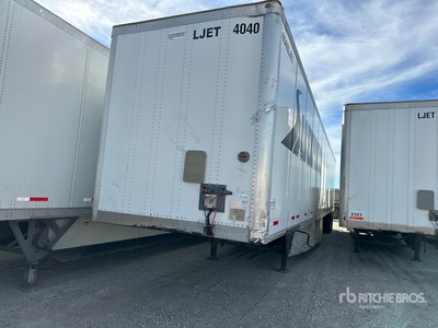2016 Wabash 53 ft x 102 in T/A Van Trailer