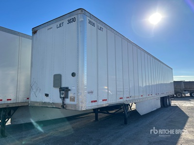 2015 Wabash DVCVHPC 53 ft x 102 in T/A Van Trailer