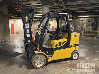 2015 Yale GLC120VXNGSE092 7100 lb Cushion Tire Forklift