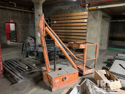 75 in electric cherry picker attachment for forklift - Fits fork lift