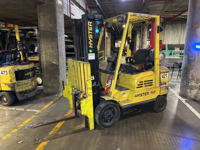 Hyster S50XM 4750 lb Cushion Tire Forklift