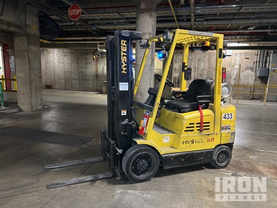 2002 Hyster S50XM 4750 lb Cushion Tire Forklift