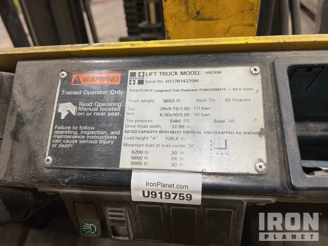 MONTACARGAS HYSTER H60XM