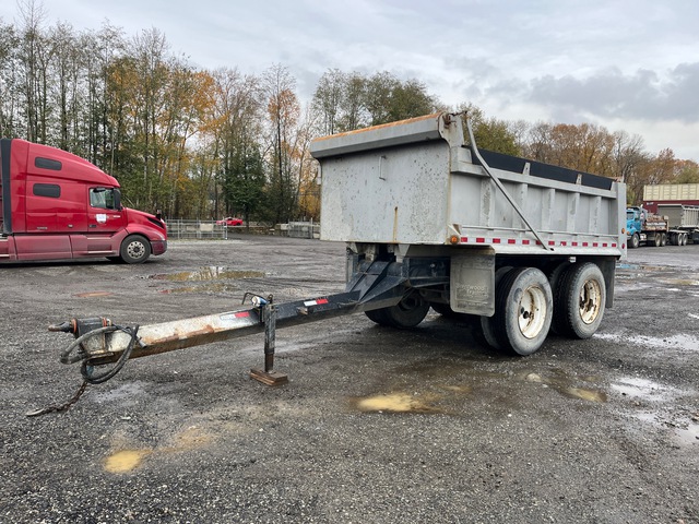 2010 Brentwood T/A Pup End Dump Trailer