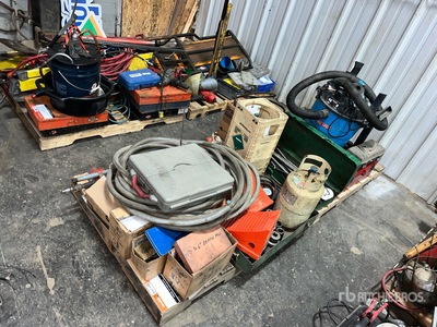 Quantity of (2) Pallets of Shop Tools
