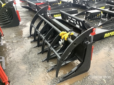 All-Star 72 in スキッドステア用ルートレーキ