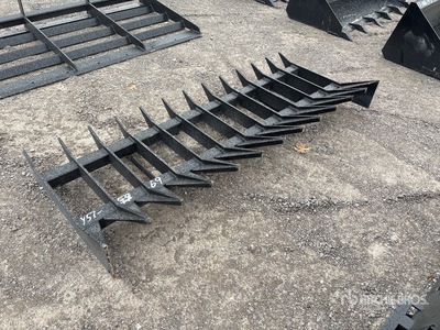 All-Star 78 in Skid Steer Root Rake (Unused)