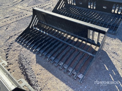 All-Star 72 in Skeleton Skid Steer Bucket (Unused)