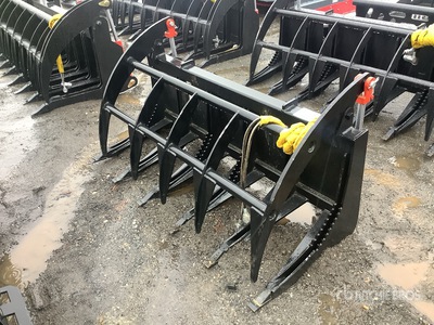 Mid-State E Series 60 in スキッドステア用ルートレーキ