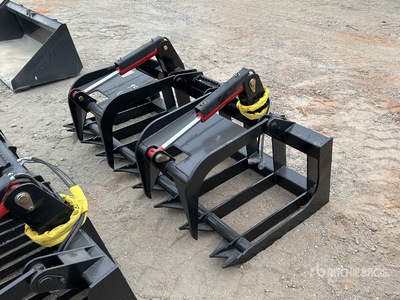 All-Star 74 In Root Skid Steer Grapple